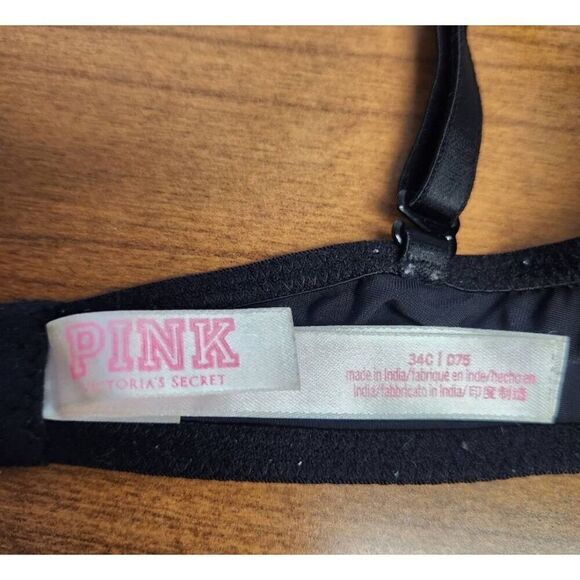 PINK SET OF 2 Ware everywhere underwire, lightly padded, 34C. 1-Black and 1-Blue - Picture 6 of 16